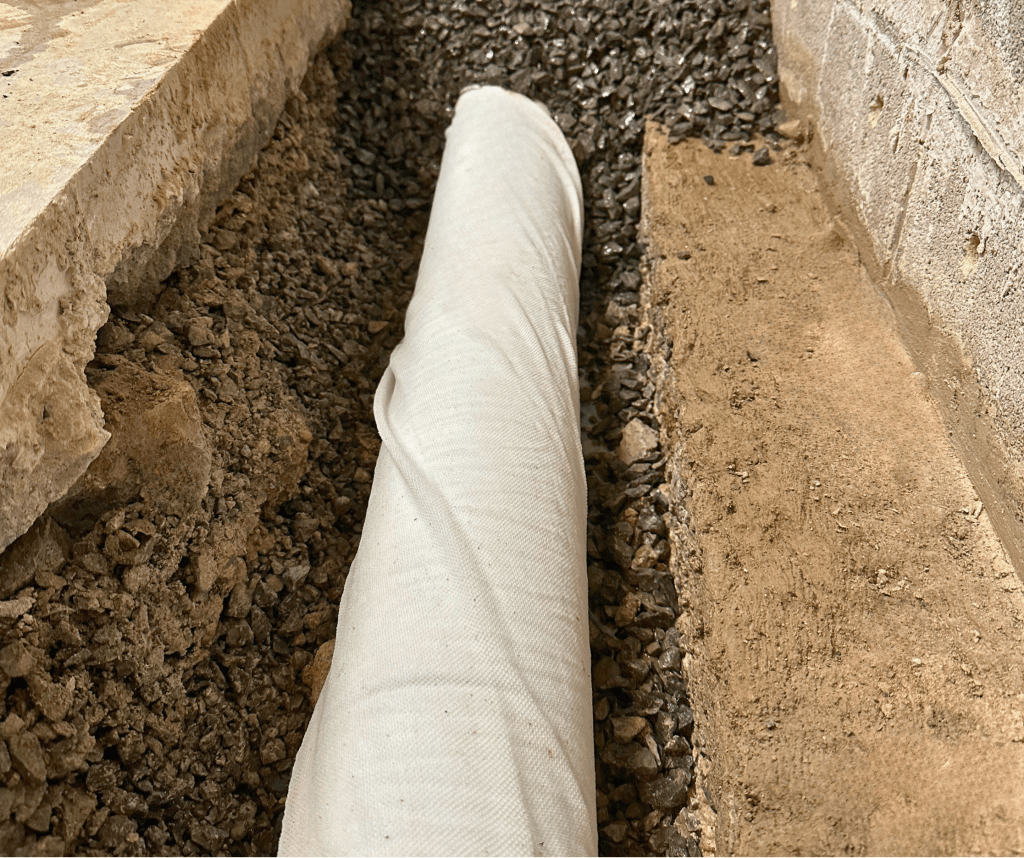 View of Wet Basements/Drainage Systems - Healthy Spaces Inc. | Basement ...